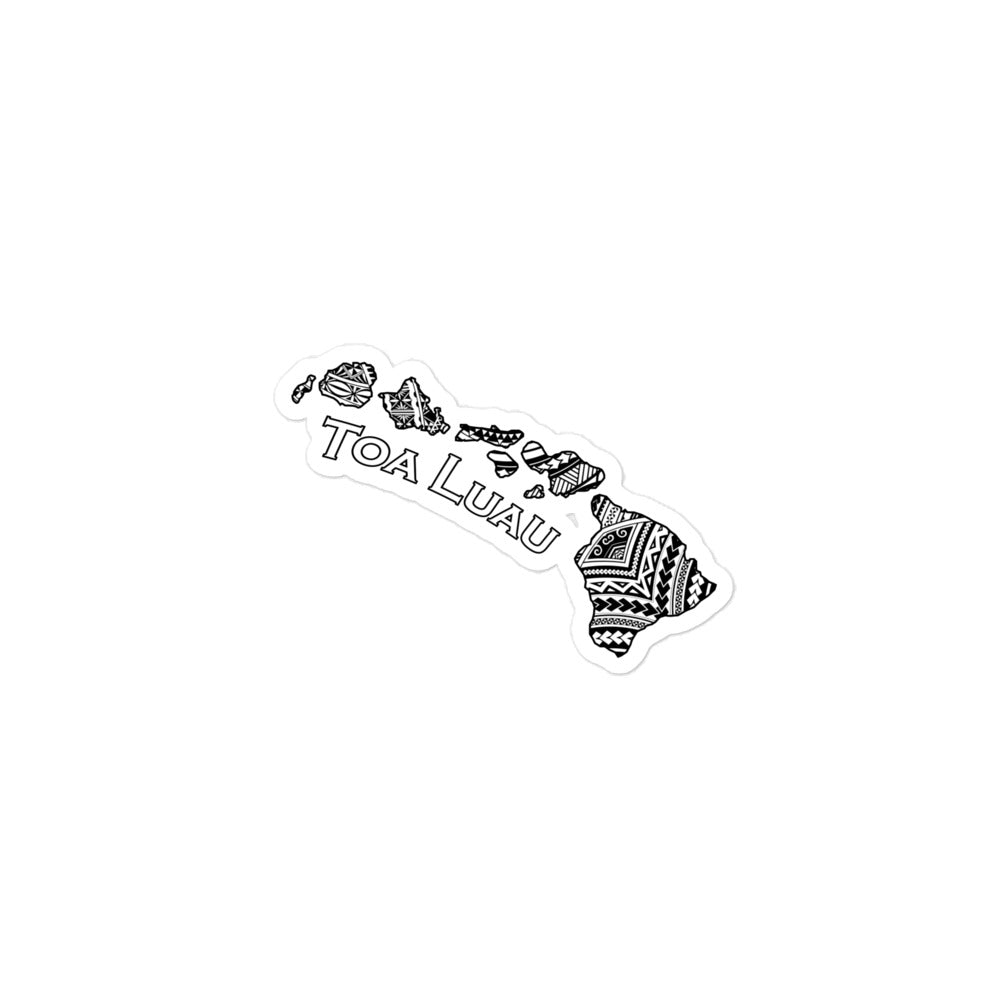 Tribal Hawaiian Islands Toa Luau Sticker