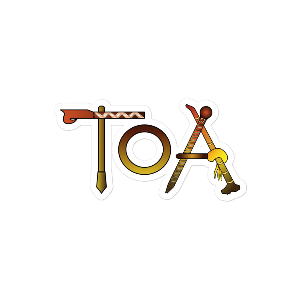 Classic TOA Vinyl Sticker