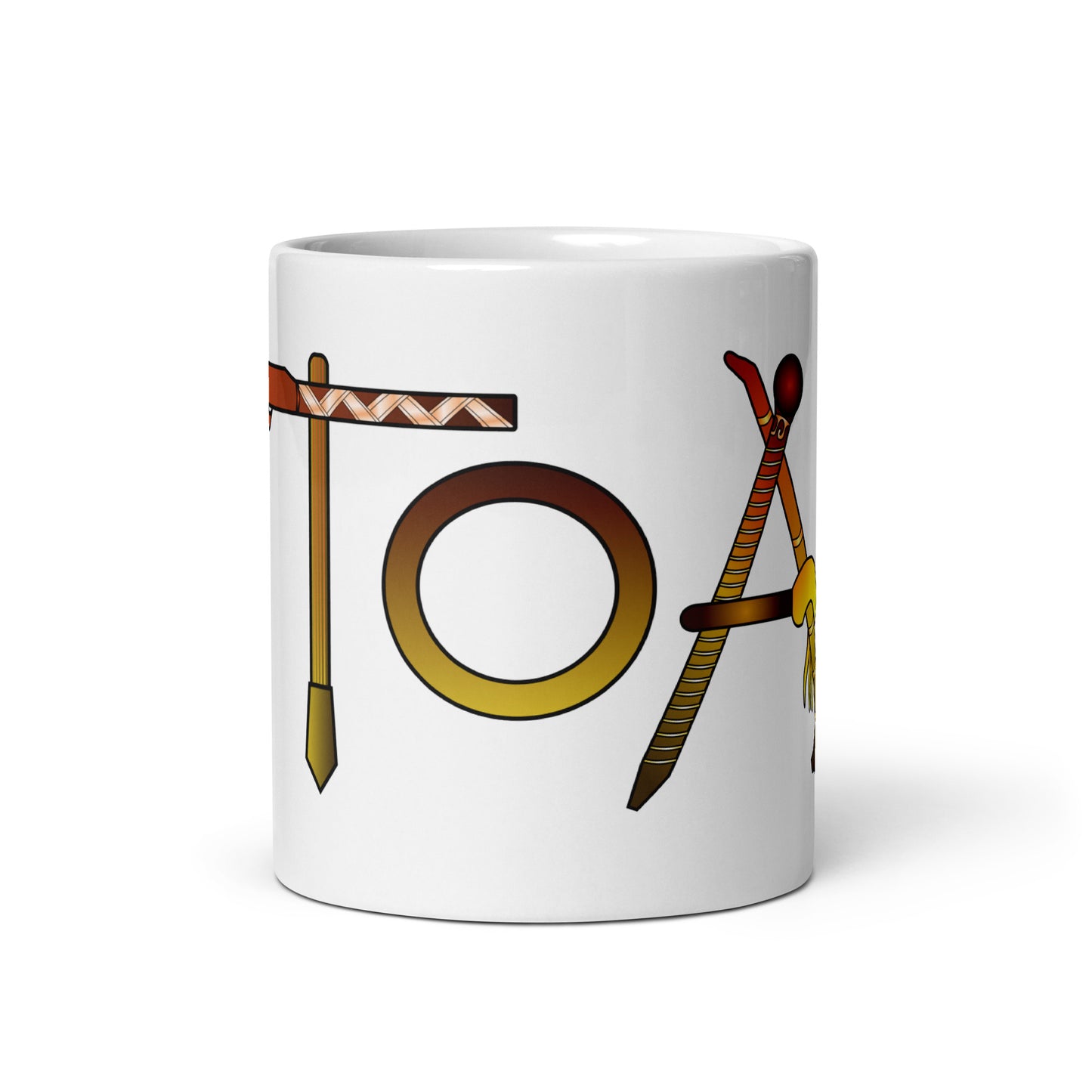 TOA - White Glossy Mug