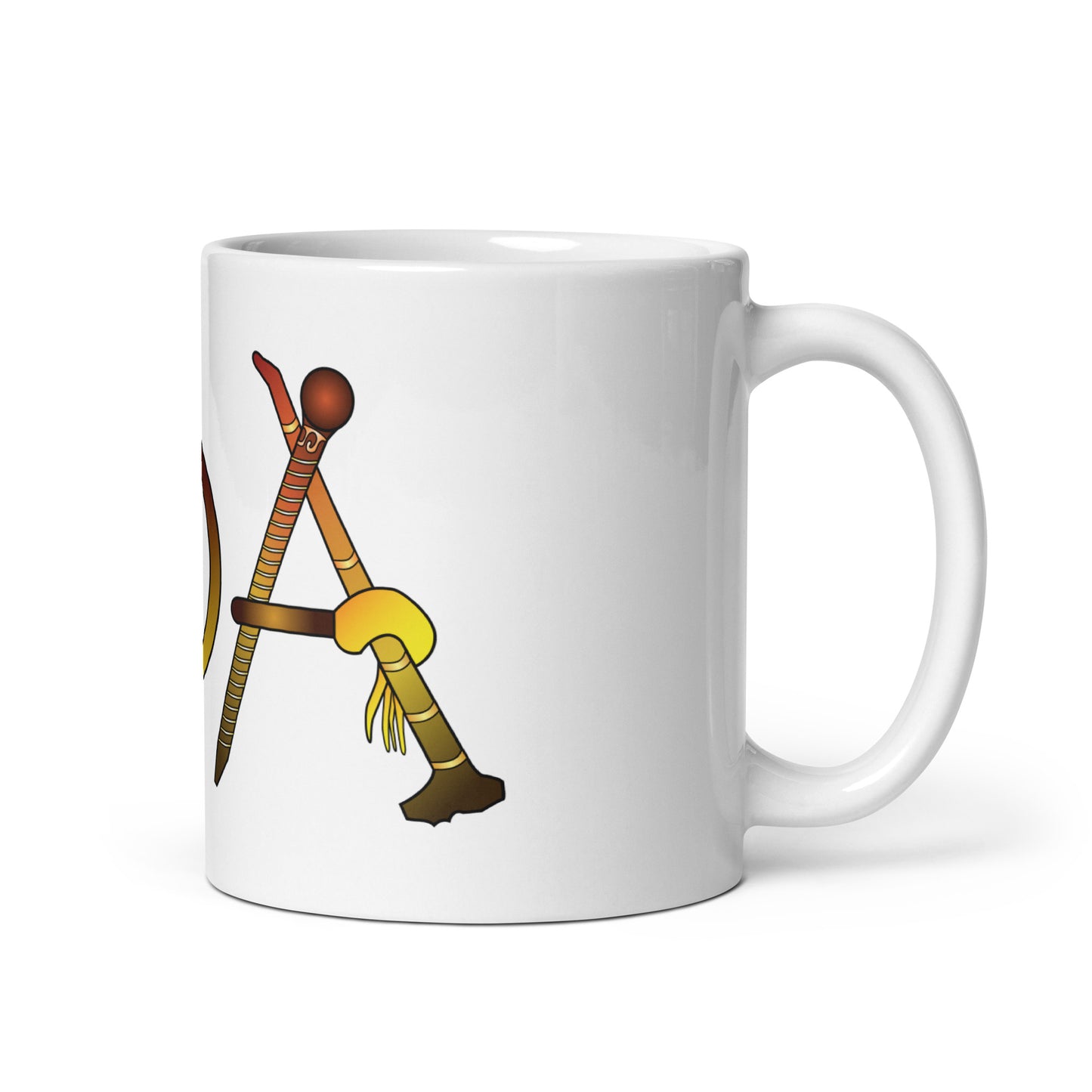 TOA - White Glossy Mug